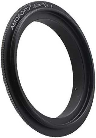 58mm, hogy EOS R Szűrő Szál Makró Fordított Mount Adapter Gyűrű,& Canon EF R Teljes Famer Kamera