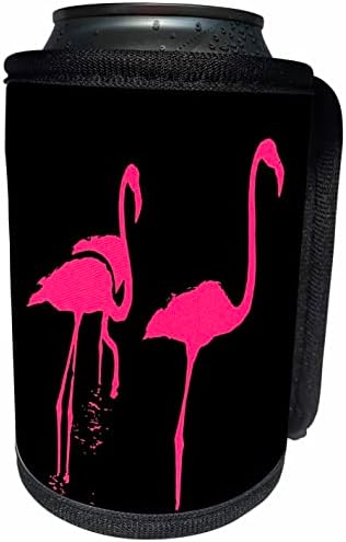3dRose Minimalista Három Flamingók Rose-Rózsaszín árnyék. - Lehet Hűvösebb Üveg Wrap (cc-361030-1)