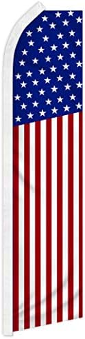 USA 50 Csillagok Swooper Zászló