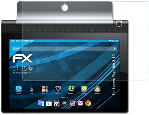 atFoliX Képernyő Védelem Film Kompatibilis a Lenovo Yoga Tab 3 10 képernyővédő fólia, Ultra-Tiszta FX