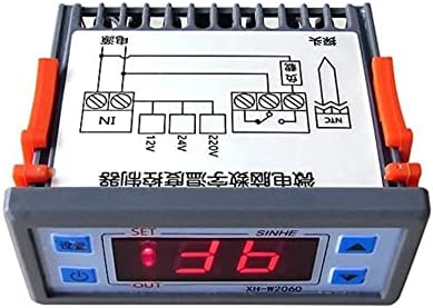 HOUCY Beágyazott Digitális Hőmérséklet Szabályzó 12V 24V-os 220V Kabinet Hideg Tárolási Hőmérséklet-szabályozó