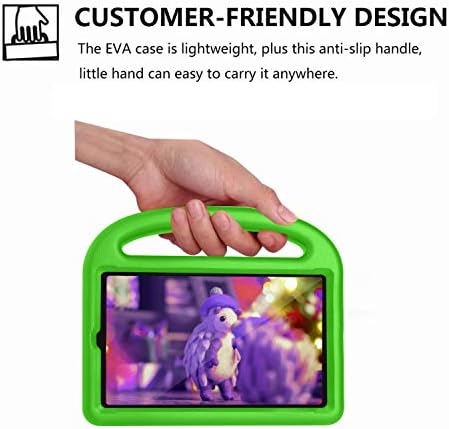 Gyerekek Esetében Samsung Galaxy Tab EGY 8.4 (2020) SM-T307U/T307, Cookk Ütésálló Könnyű EVA Lökhárító