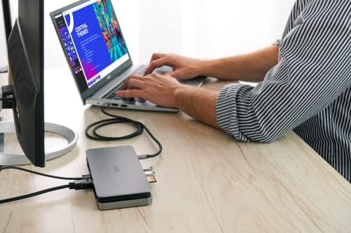 Acer USB-C-Típusú Gen 1 Dock 2 x HDMI 2.0 Port 1 x Display Port 3 x USB 3.1 Gen1 Port Ethernet-SD Kártya