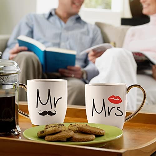 CARAKNOTS Mr and Mrs Bögrék Esküvői Ajándékok Pár leánybúcsú Ajándék a Menyasszony meg a Vőlegény, Eljegyzés,