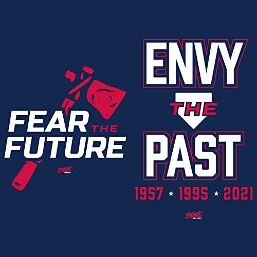 A félelem A Jövő - Irigylem Az Elmúlt Póló Atlantai Baseball Rajongó (SM-5XL)