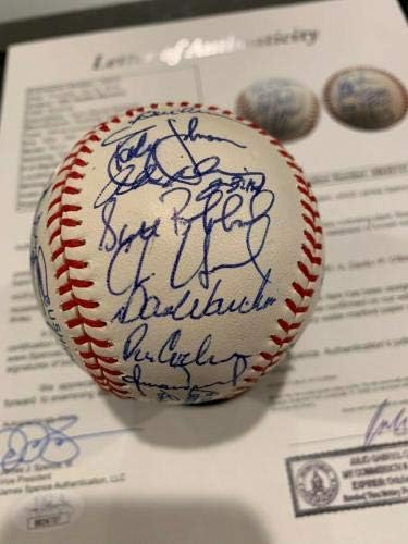 1991 Seattle Mariners Aláírt Baseball Griffey Nagy Egység Edgar Vizquel 32 Szövetség 2 - Dedikált Baseball