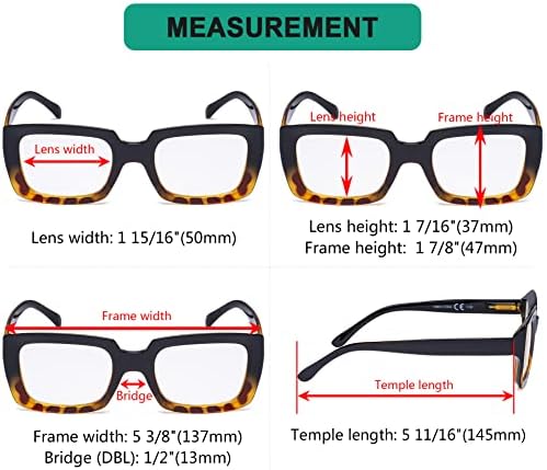 Eyekepper Menteni 10% - os Csomagban 4 Csomag Női Olvasó Szemüveg, 4 Csomag Olvasók a Nők +2.75