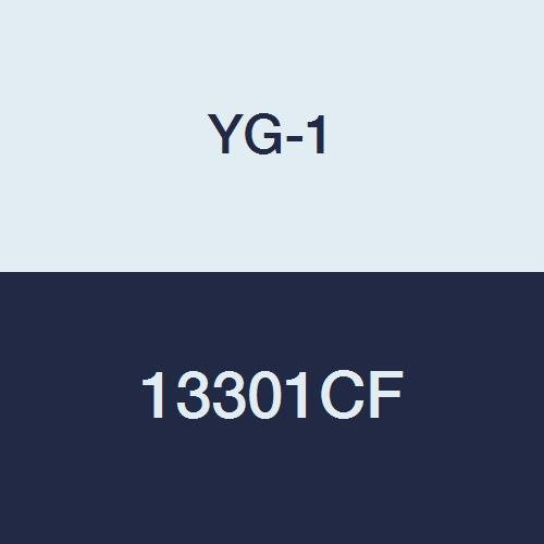 YG-1 13301CF HSSCo8 Végén Malom, 4 Fuvola, Rendszeres, Hosszú, Dupla, Center Vágás, TiAlN-Futura Befejezni,