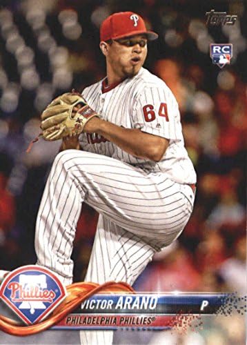 2018 Topps Sorozat 2675 Victor Arano Philadelphia Phillies Újonc Baseball Kártya - GOTBASEBALLCARDS