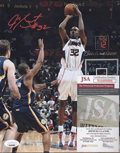 Joe Smith Atlanta Hawks Aláírt Dedikált 8x10 Fotó Szövetség Wa009888 - Dedikált NBA-Fotók