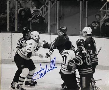 Jay Miller Dedikált 8x10 Fotó - Dedikált NHL-Fotók